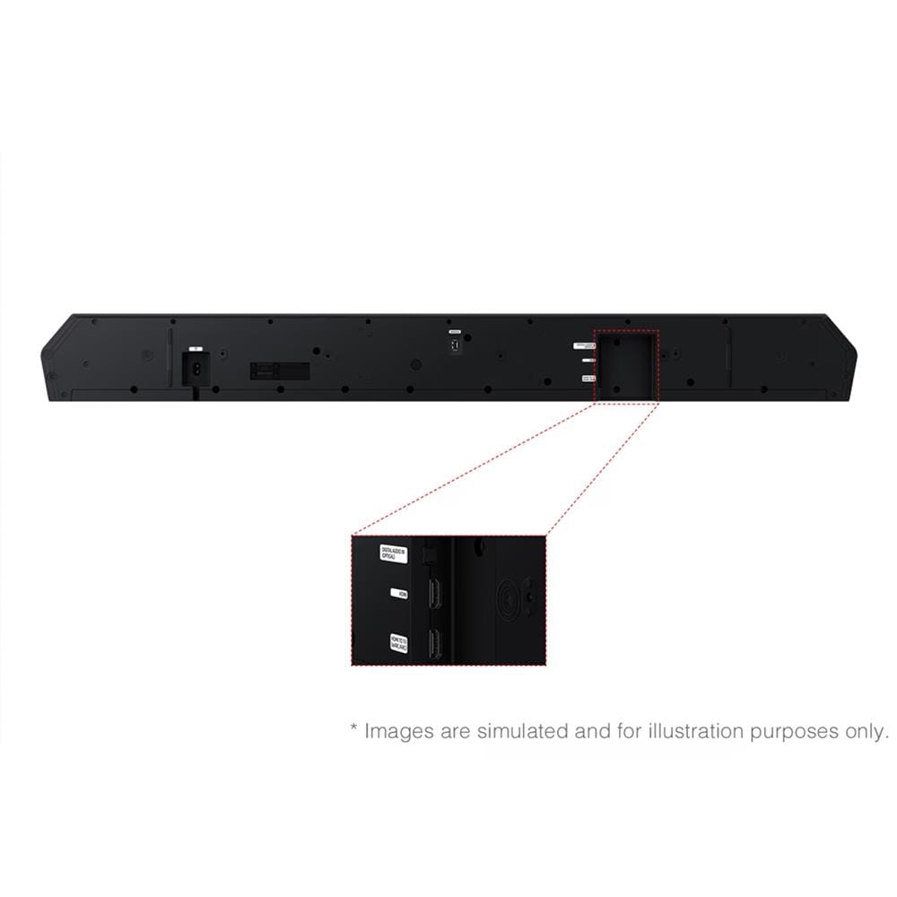 ซาวด์บาร์ SAMSUNG HW-Q800H/XT 5.1.2CH 360 วัตต์ สีดำ