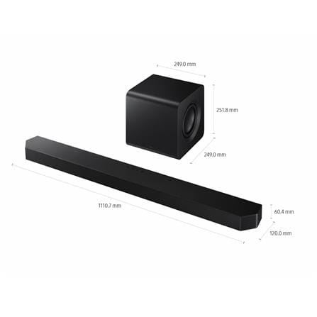 ซาวด์บาร์ SAMSUNG HW-Q800H/XT 5.1.2CH 360 วัตต์ สีดำ_13