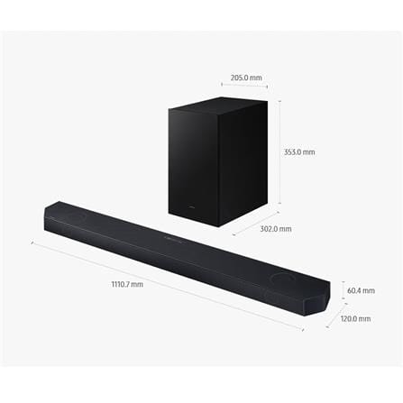 ซาวด์บาร์ SAMSUNG HW-Q600H/XT 3.1.2CH 360 วัตต์ สีดำ_13
