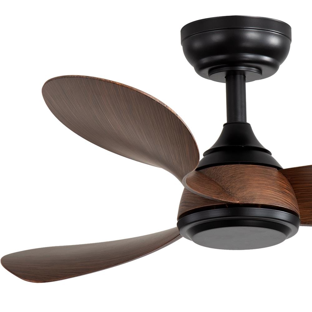 พัดลมไม่มีโคมไฟ CARINI ARCADIA 6015-ORB 38 นิ้ว สีดำ/น้ำตาล