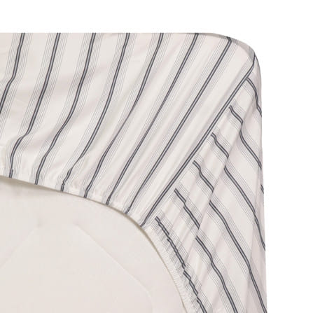 ชุดผ้าปูที่นอน 6 ฟุต (ชุด 3 ชิ้น) HOME LIVING STYLE SKYE สี WHITE & GREY_2