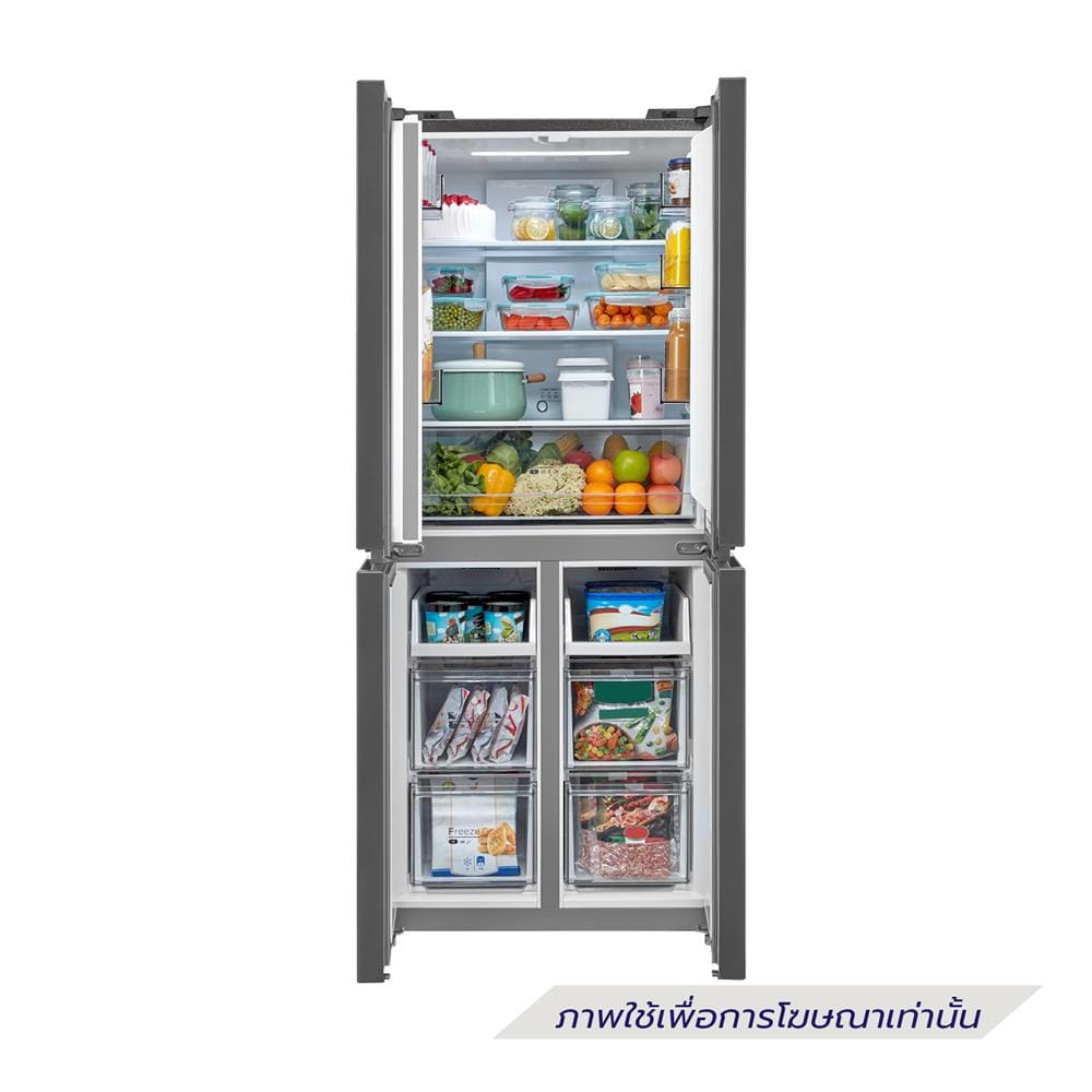 ตู้เย็น MULTI DOOR MIDEA MDRF550FGF30TH 14.4 คิว สีดำ