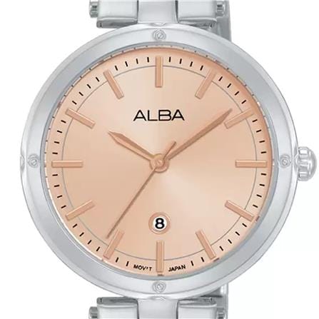 นาฬิกาข้อมือผู้หญิง ALBA รุ่น IKEBANA AH7DE1X ขนาด 32 มม. สีทองชมพู_1