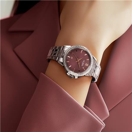 นาฬิกาข้อมือผู้หญิง ALBA รุ่น SIGNA AH7CX5X ขนาด 34 มม. สีแดง_2
