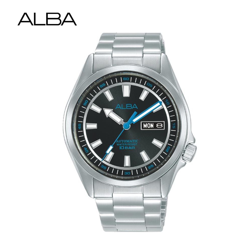 นาฬิกาข้อมือผู้ชาย ALBA รุ่น SPORTIVE AL4693X ขนาด 42 มม. สีดำ