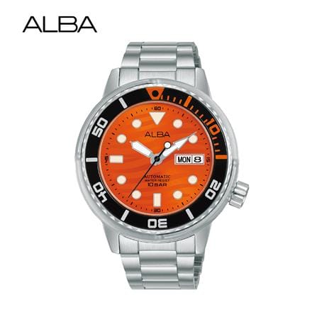 นาฬิกาข้อมือผู้ชาย ALBA รุ่น MINI TUNA AL4343X ขนาด 43 มม. สีส้ม_0