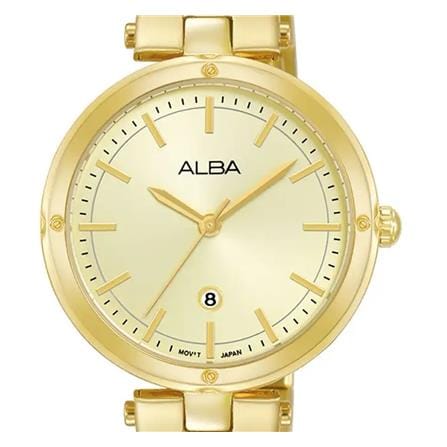 นาฬิกาข้อมือผู้หญิง ALBA รุ่น IKEBANA AH7DD4X ขนาด 32 มม. สีทอง_1