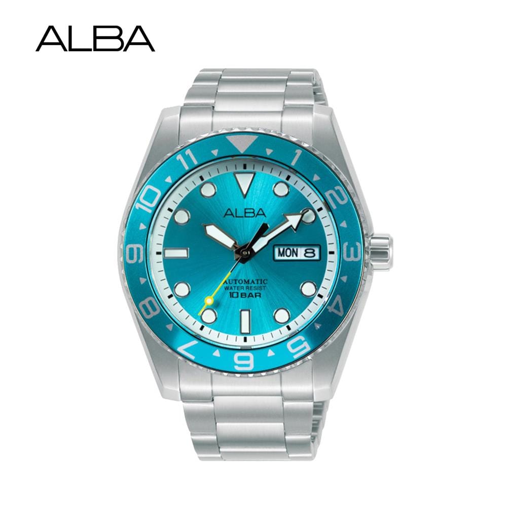นาฬิกาข้อมือผู้ชาย ALBA รุ่น SPORTIVE AL4509X ขนาด 43 มม. สีฟ้า