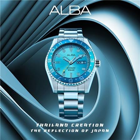 นาฬิกาข้อมือผู้ชาย ALBA รุ่น SPORTIVE AL4509X ขนาด 43 มม. สีฟ้า_4