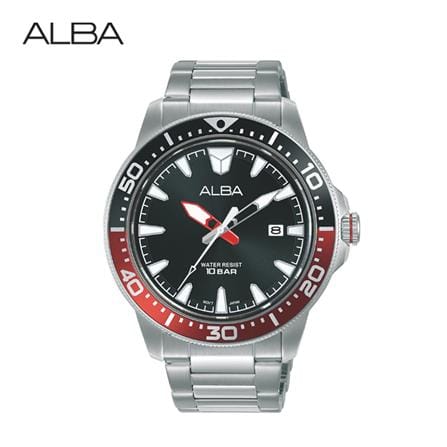นาฬิกาข้อมือผู้ชาย ALBA รุ่น SPORTIVE AS9T99X ขนาด 44 มม. สีดำ_0