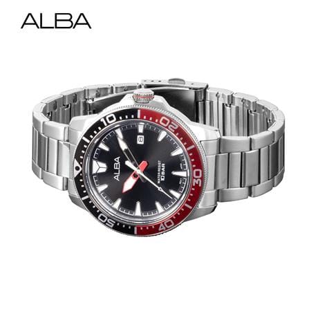 นาฬิกาข้อมือผู้ชาย ALBA รุ่น SPORTIVE AS9T99X ขนาด 44 มม. สีดำ_3