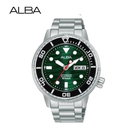 นาฬิกาข้อมือผู้ชาย ALBA รุ่น MINI TUNA AL4339X ขนาด 43 มม. สีเขียว