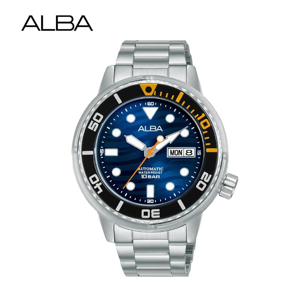 นาฬิกาข้อมือผู้ชาย ALBA รุ่น MINI TUNA AL4341X ขนาด 43&nbsp;มม. สีน้ำเงิน