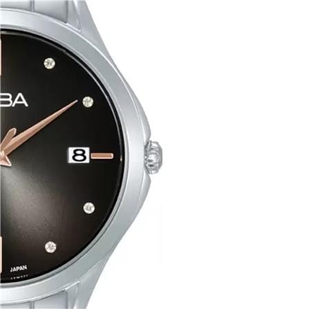 นาฬิกาข้อมือผู้หญิง ALBA รุ่น IKEBANA AG8P51X ขนาด 34 มม. สีดำ_2