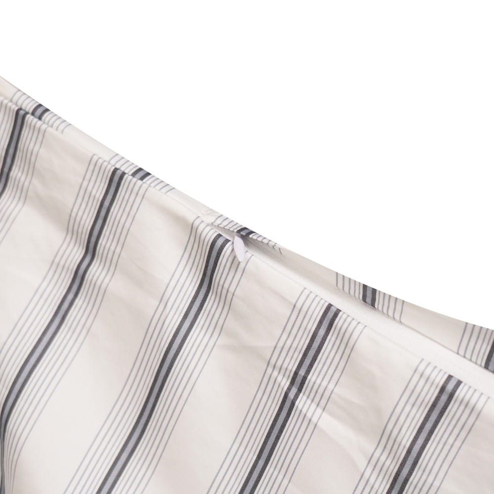 ปลอกผ้านวม HOME LIVING STYLE SKYE 100x90 นิ้ว สี WHITE & GREY