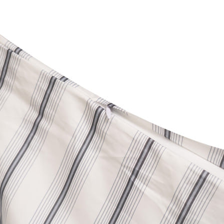 ปลอกผ้านวม HOME LIVING STYLE SKYE 100x90 นิ้ว สี WHITE & GREY_2