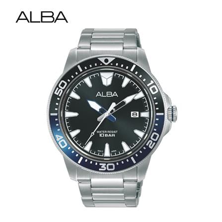 นาฬิกาข้อมือผู้ชาย ALBA รุ่น SPORTIVE AS9U01X ขนาด 44 มม. สีดำ_0
