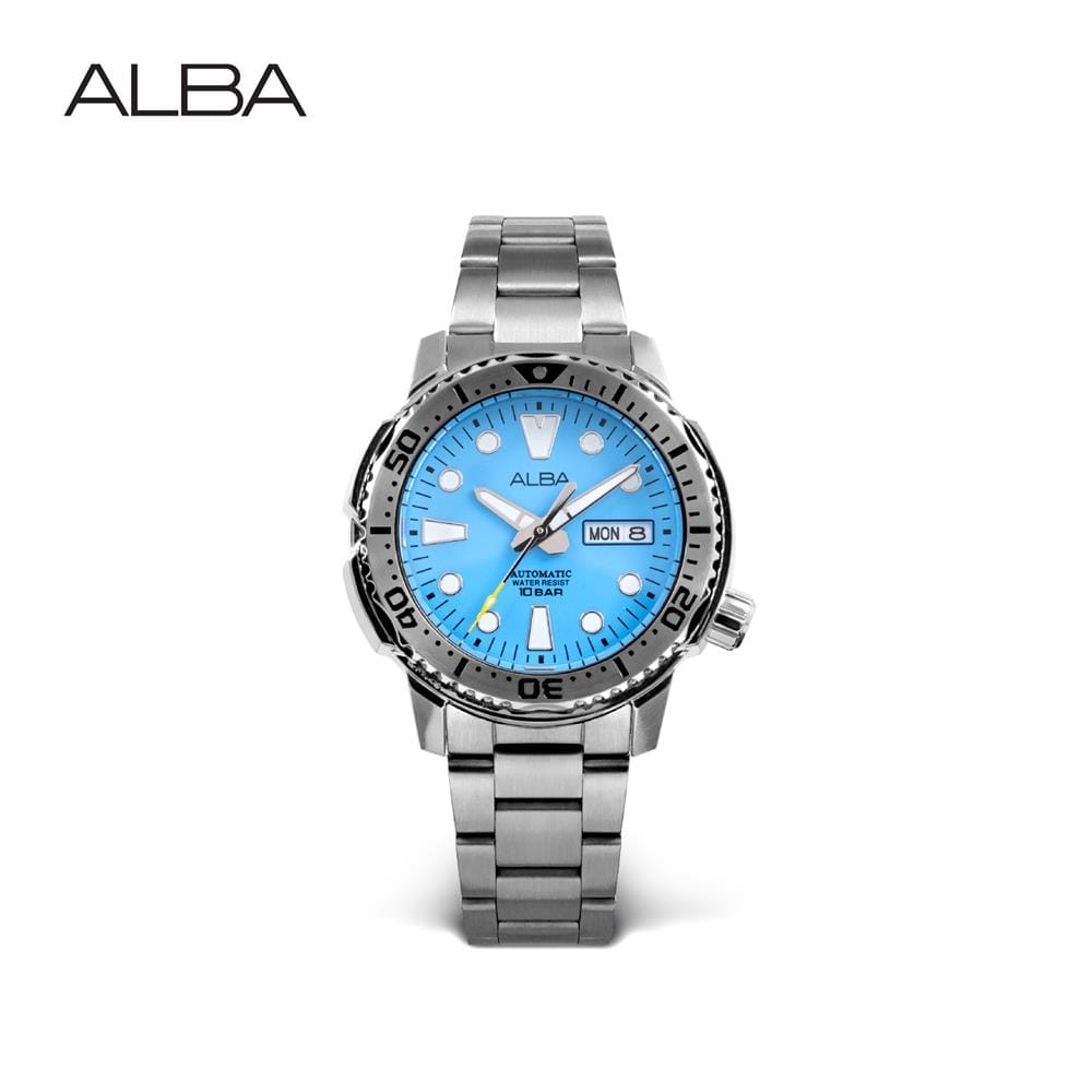 นาฬิกาข้อมือผู้ชาย ALBA รุ่น MINI TUNA AL4605X ขนาด 43 มม. สีฟ้า