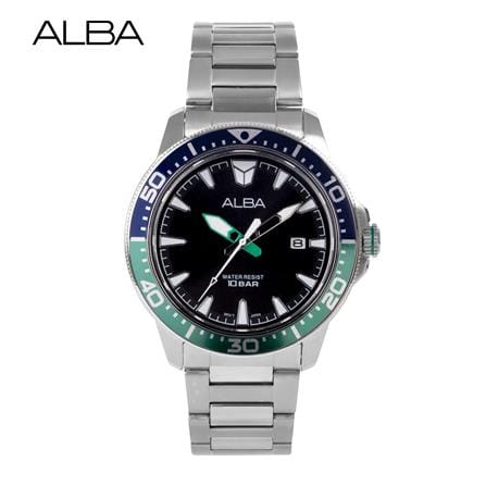นาฬิกาข้อมือผู้ชาย ALBA รุ่น SPORTIVE AS9U03X ขนาด 44 มม. สีดำ_2