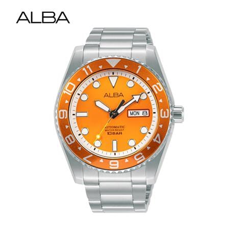 นาฬิกาข้อมือผู้ชาย ALBA รุ่น SPORTIVE AL4511X ขนาด 43 มม. สีส้ม