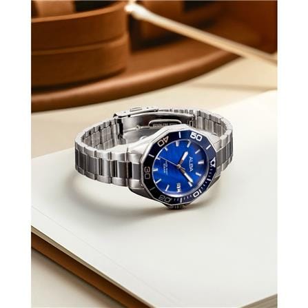 นาฬิกาข้อมือผู้หญิง ALBA รุ่น BOYISH QUARTZ AG8P25X ขนาด 36 มม. สีน้ำเงิน_3