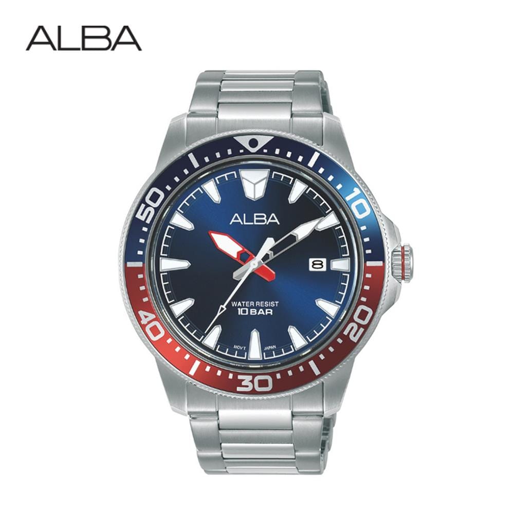 นาฬิกาข้อมือผู้ชาย ALBA รุ่น SPORTIVE AS9T97X ขนาด 44 มม. สีน้ำเงิน_1