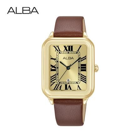 นาฬิกาข้อมือผู้หญิง ALBA รุ่น CASUAL AH7DX6X ขนาด 29 มม. สีทอง
