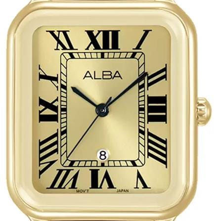 นาฬิกาข้อมือผู้หญิง ALBA รุ่น CASUAL AH7DX6X ขนาด 29 มม. สีทอง_2