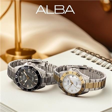 นาฬิกาข้อมือผู้ชาย ALBA รุ่น BOYISH QUARTZ AG8P23X ขนาด 36 มม. สีดำ_3