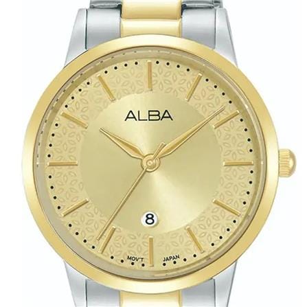 นาฬิกาข้อมือผู้หญิง ALBA รุ่น CASUAL AH7DF0X ขนาด 32 มม. สีทอง_1