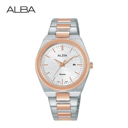 นาฬิกาข้อมือผู้หญิง ALBA รุ่น SIGNA AH7DK2X ขนาด 32 มม. สีขาว_0