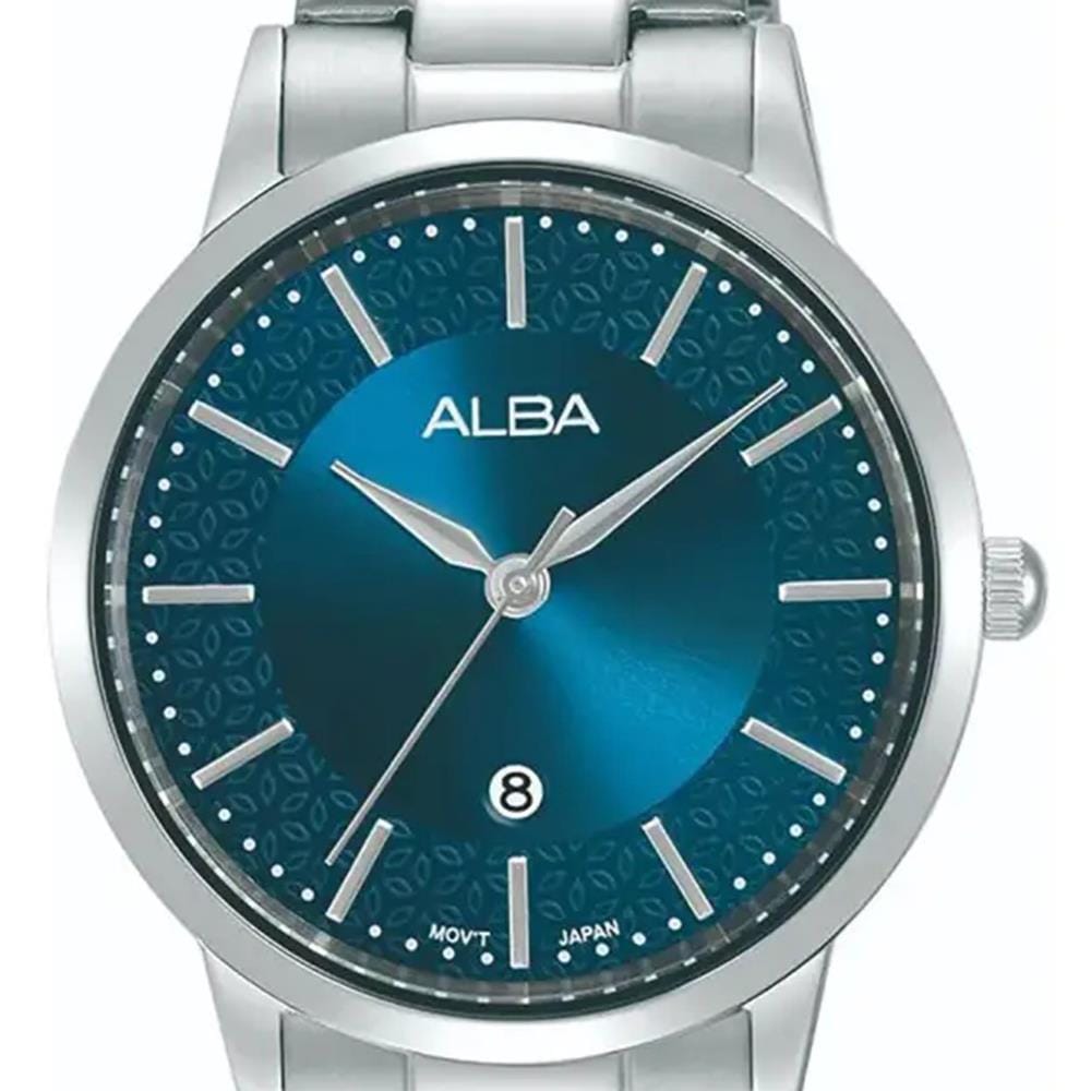 นาฬิกาข้อมือผู้หญิง ALBA รุ่น CASUAL AH7DF3X ขนาด 32 มม. สีน้ำเงิน