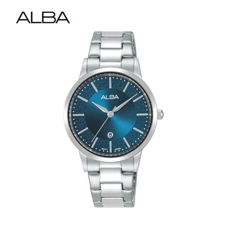 นาฬิกาข้อมือผู้หญิง ALBA รุ่น CASUAL AH7DF3X ขนาด 32 มม. สีน้ำเงิน_0
