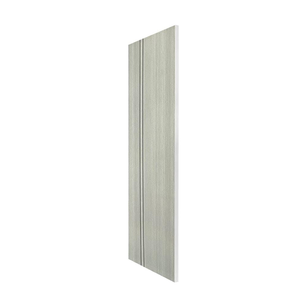 ประตูภายใน UPVC ไม่เจาะลูกบิด NAPA UA3B 80x200 ซม. สีเทาลายไม้