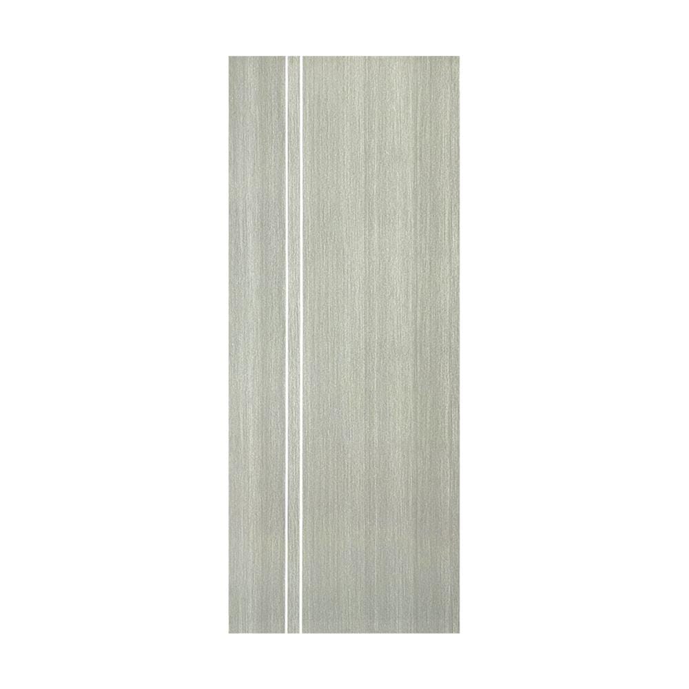 ประตูภายใน UPVC ไม่เจาะลูกบิด NAPA UA3 90x200 ซม. สีเทาลายไม้