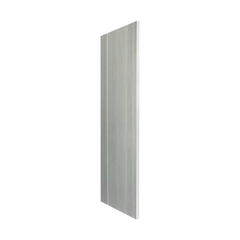 ประตูภายใน UPVC ไม่เจาะลูกบิด NAPA UA2 80x200 ซม. สีเทาลายไม้