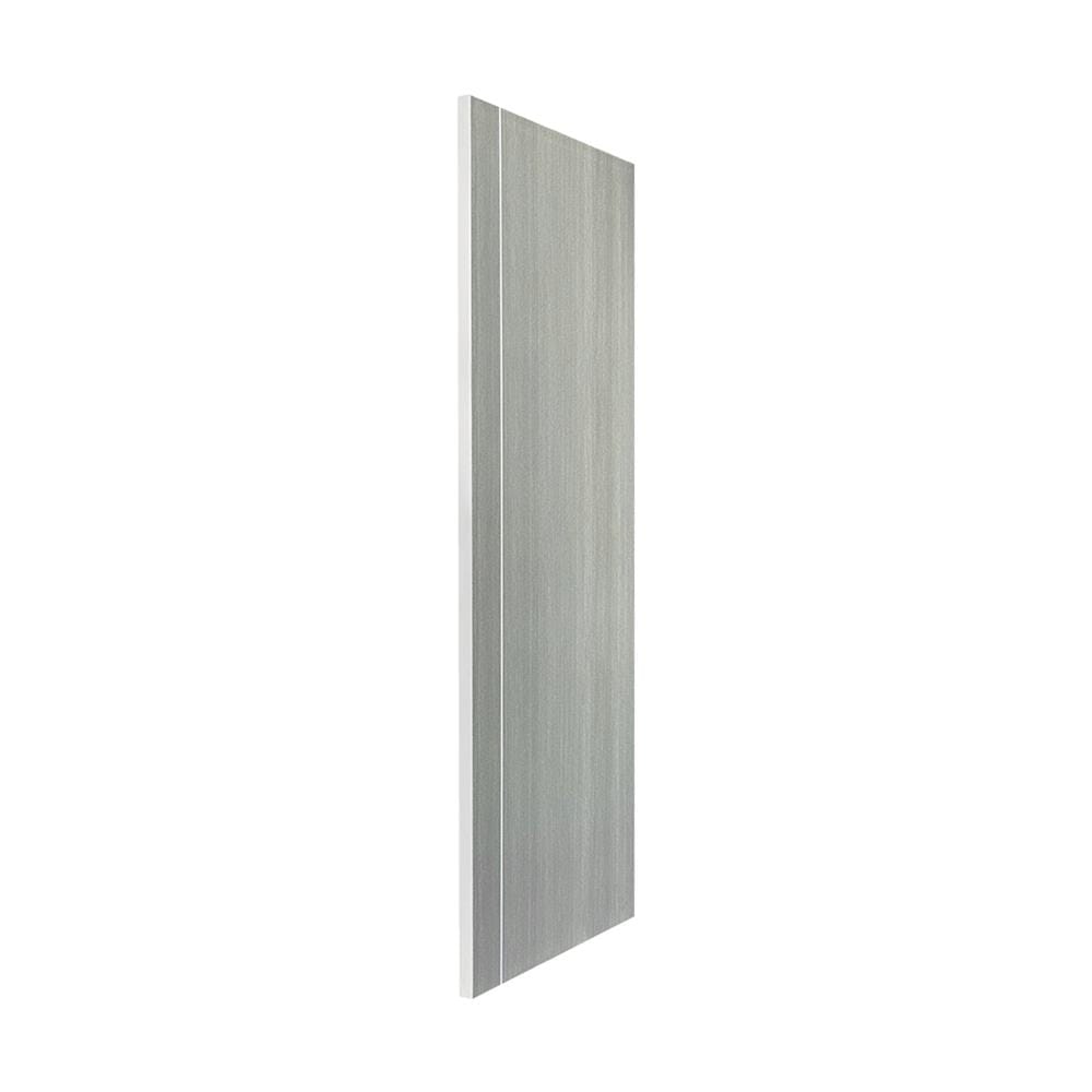 ประตูภายใน UPVC ไม่เจาะลูกบิด NAPA UA2 80x200 ซม. สีเทาลายไม้