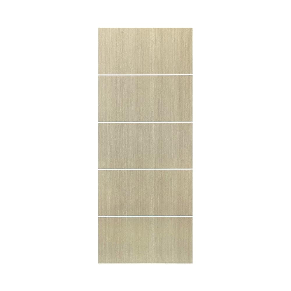 ประตูภายใน UPVC ไม่เจาะลูกบิด NAPA UA5 80x200 ซม. สีน้ำตาลเข้มลายไม้