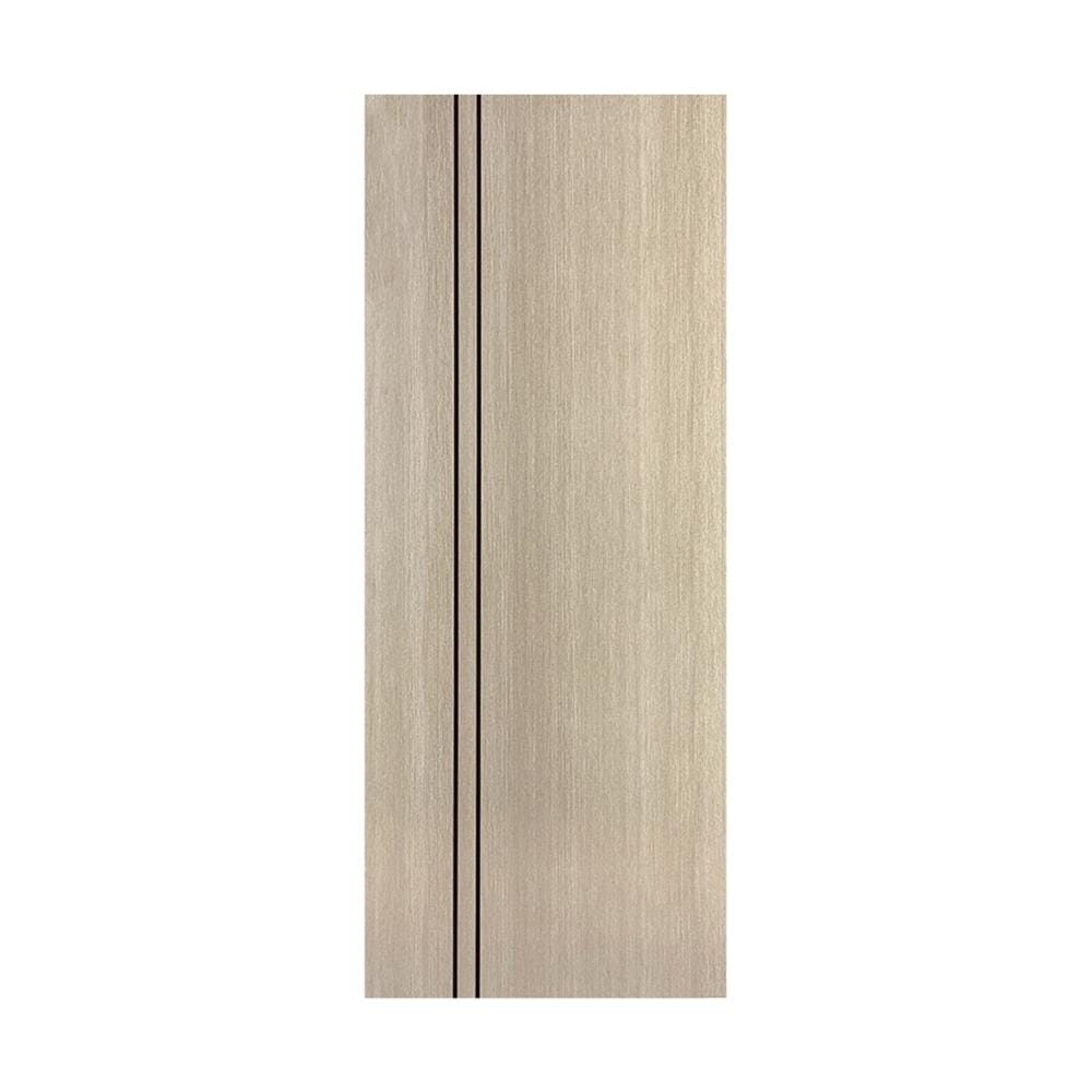ประตูภายใน UPVC ไม่เจาะลูกบิด NAPA UA3B 80x200 ซม. สีน้ำตาลเข้มลายไม้