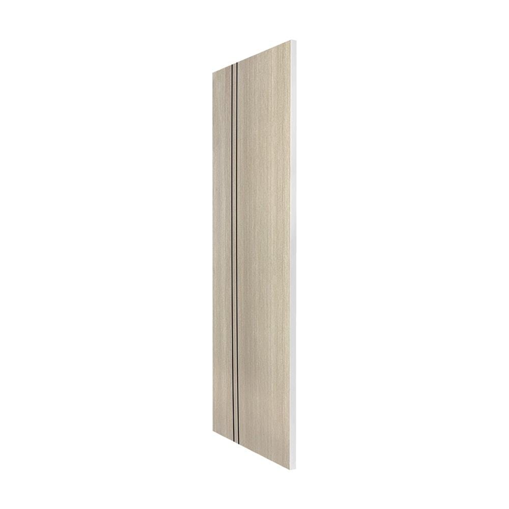 ประตูภายใน UPVC ไม่เจาะลูกบิด NAPA UA3B 80x200 ซม. สีน้ำตาลเข้มลายไม้