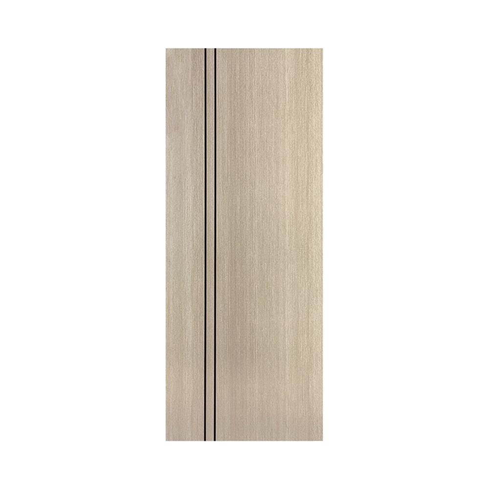 ประตูภายใน UPVC ไม่เจาะลูกบิด NAPA UA3B 90x200 ซม. สีน้ำตาลเข้มลายไม้
