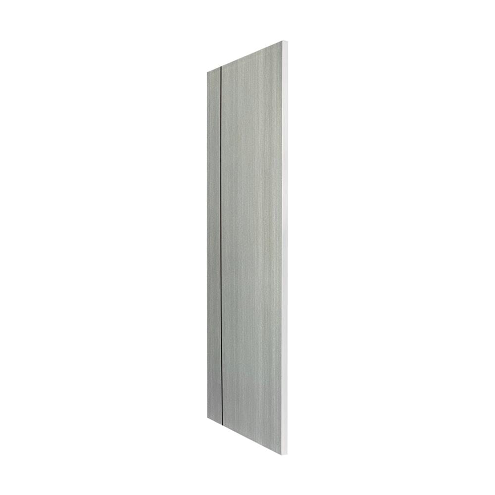 ประตูภายใน UPVC ไม่เจาะลูกบิด NAPA UA2B 90x200 ซม. สีเทาลายไม้