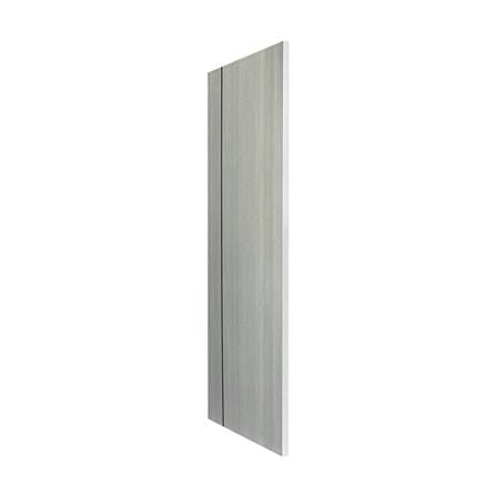 ประตูภายใน UPVC ไม่เจาะลูกบิด NAPA UA2B 90x200 ซม. สีเทาลายไม้_1
