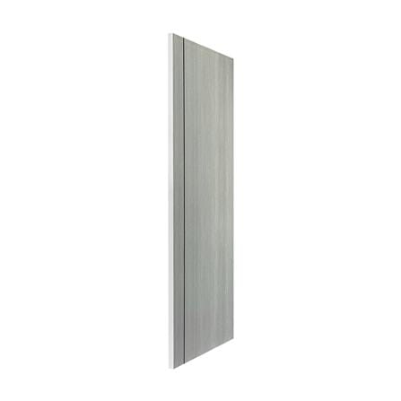 ประตูภายใน UPVC ไม่เจาะลูกบิด NAPA UA2B 90x200 ซม. สีเทาลายไม้_2
