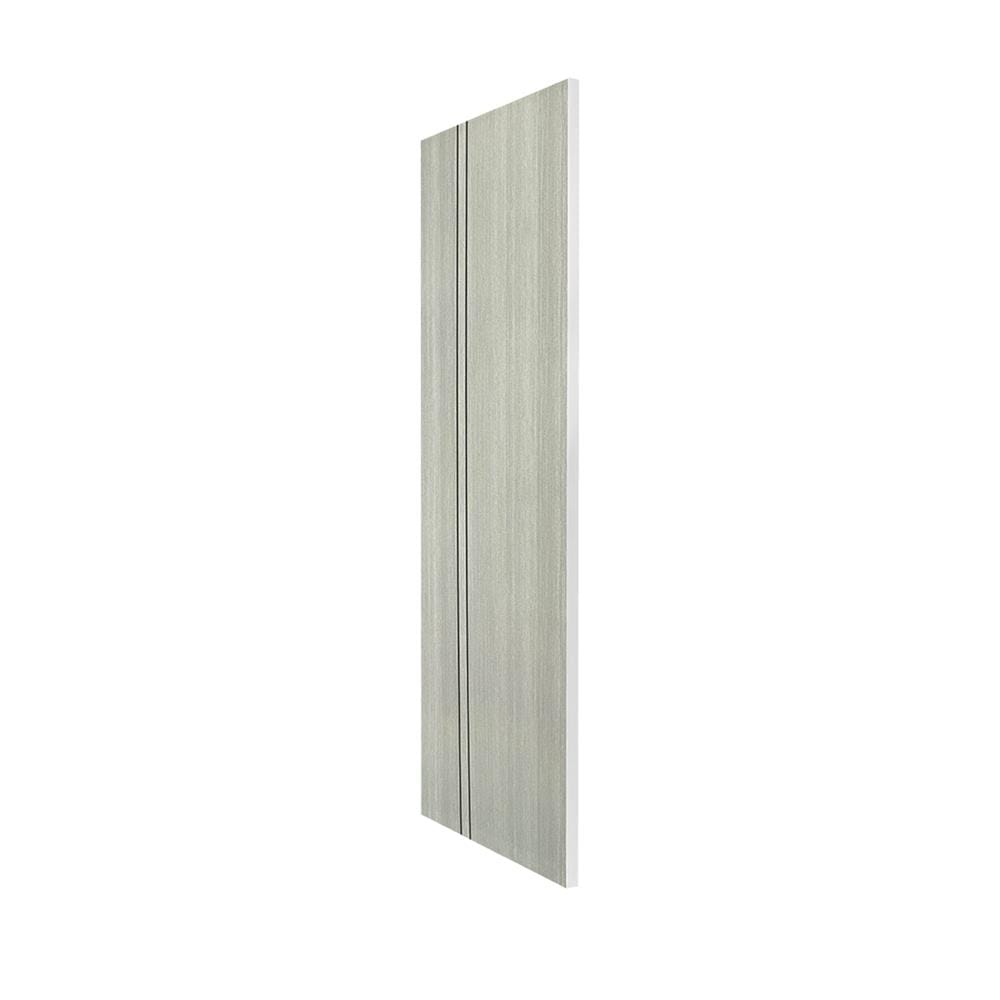 ประตูภายใน UPVC ไม่เจาะลูกบิด NAPA UA3B 90x200 ซม. สีเทาลายไม้