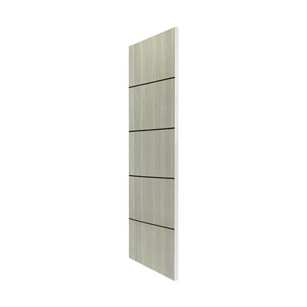 ประตูภายใน UPVC ไม่เจาะลูกบิด NAPA UA5B 80x200 ซม. สีเทาลายไม้_1