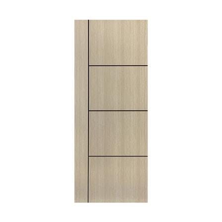 ประตูภายใน UPVC ไม่เจาะลูกบิด NAPA UA24B 90x200 ซม. สีน้ำตาลเข้มลายไม้_0
