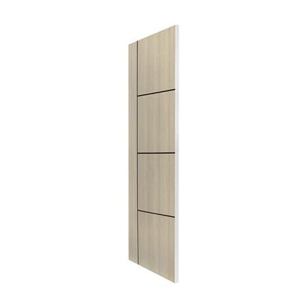 ประตูภายใน UPVC ไม่เจาะลูกบิด NAPA UA24B 90x200 ซม. สีน้ำตาลเข้มลายไม้_1