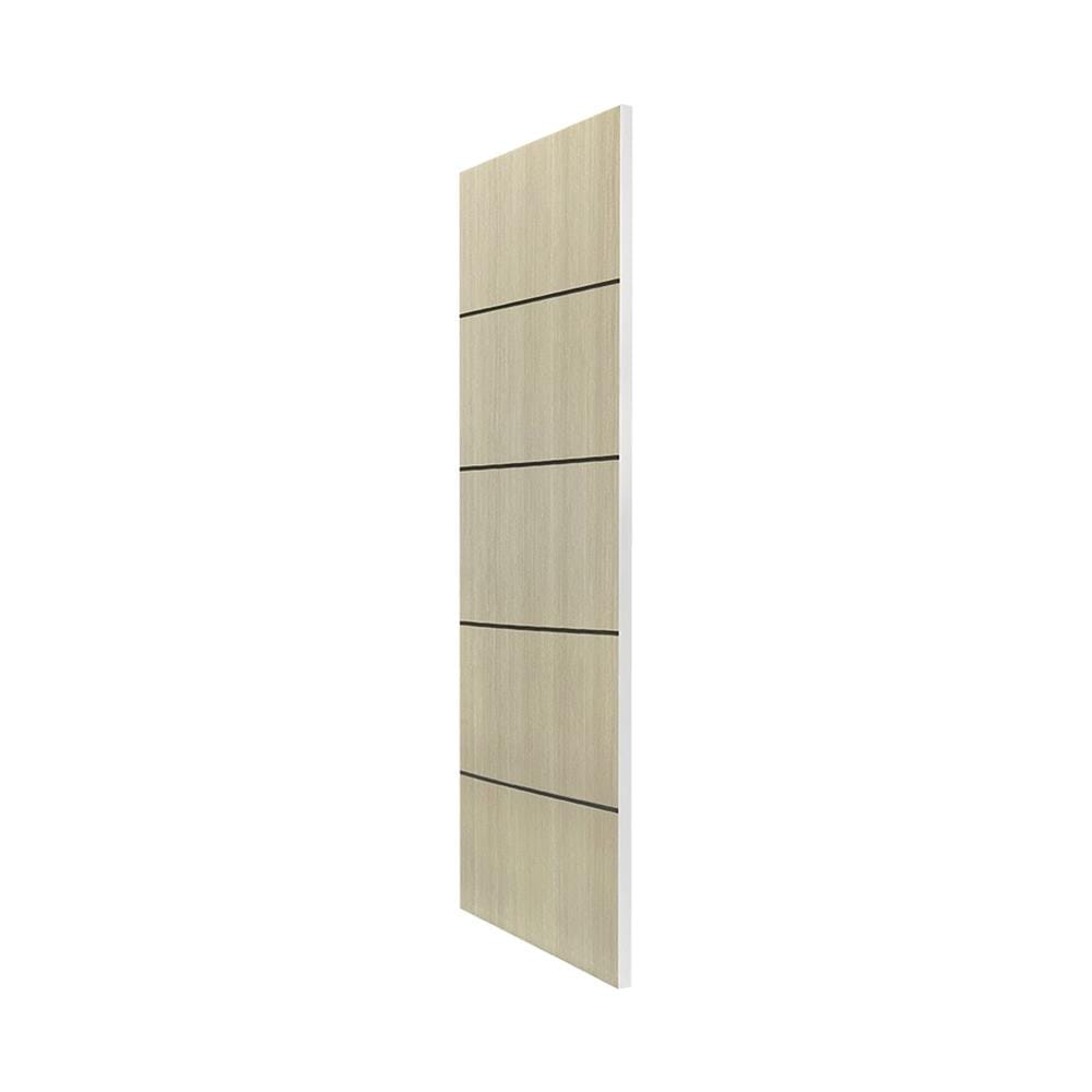 ประตูภายใน UPVC ไม่เจาะลูกบิด NAPA UA5B 90x200 ซม. สีน้ำตาลเข้มลายไม้