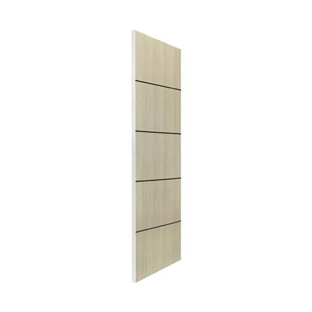 ประตูภายใน UPVC ไม่เจาะลูกบิด NAPA UA5B 90x200 ซม. สีน้ำตาลเข้มลายไม้_2